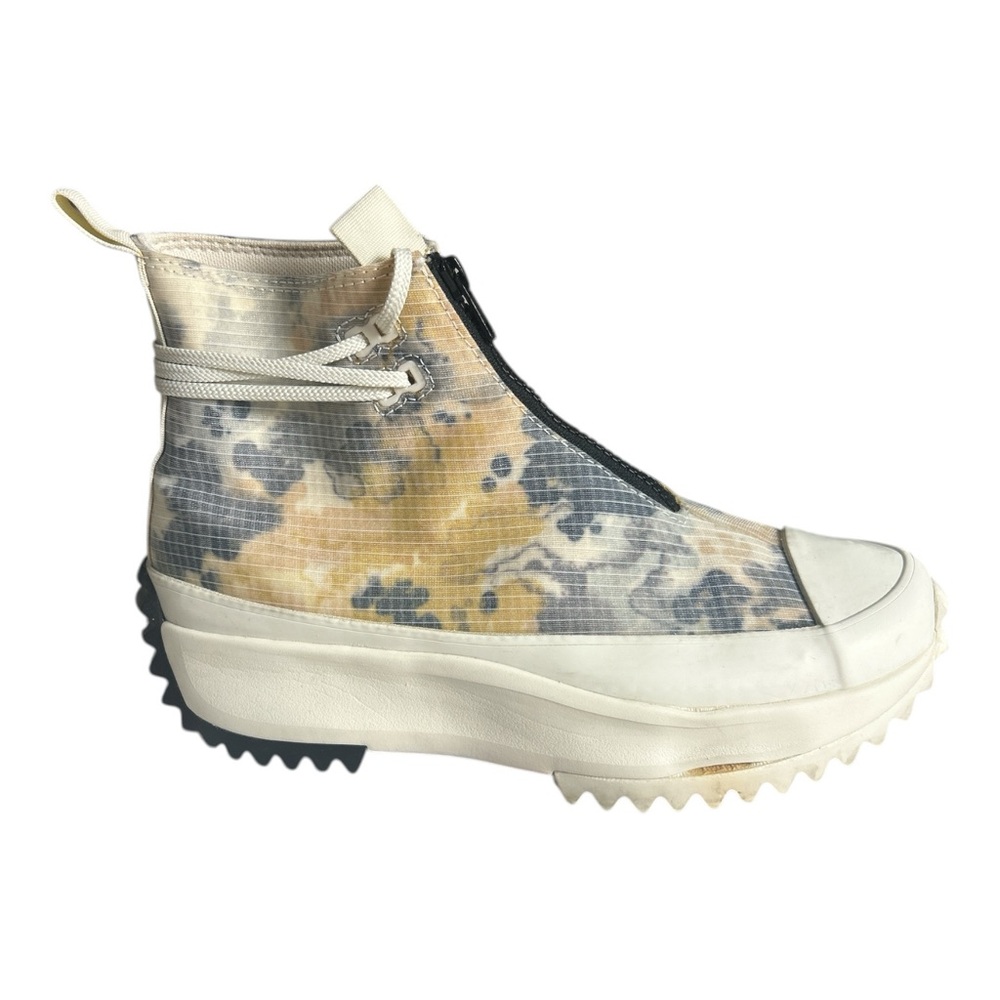 Converse Run Star Hike Washed Floral Sneakers Size 8.5